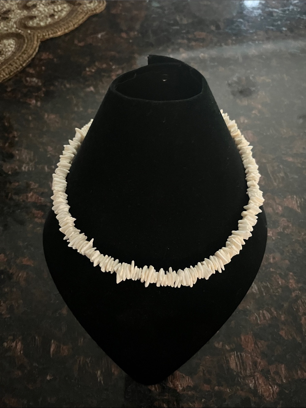 Freshwater White Shell Chip Necklace - Unisex Jewelry